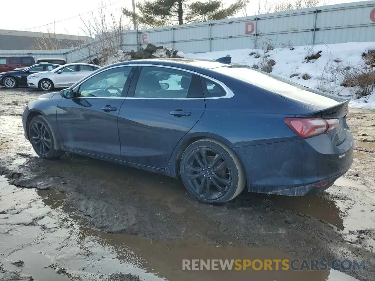2 Photograph of a damaged car 1G1ZD5ST7MF052155 CHEVROLET MALIBU 2021