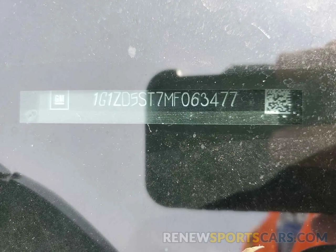 12 Photograph of a damaged car 1G1ZD5ST7MF063477 CHEVROLET MALIBU 2021