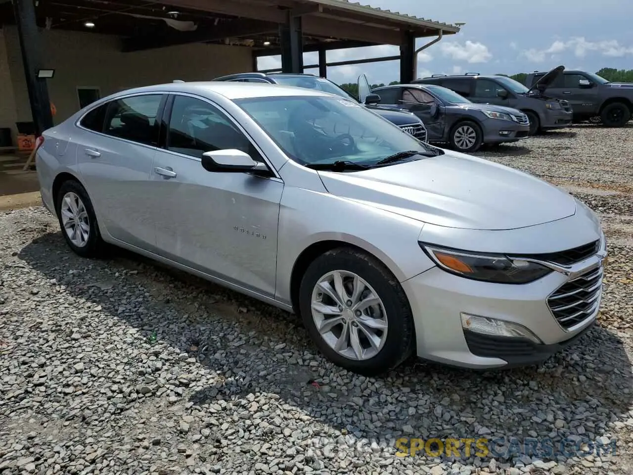 4 Photograph of a damaged car 1G1ZD5ST7MF063477 CHEVROLET MALIBU 2021