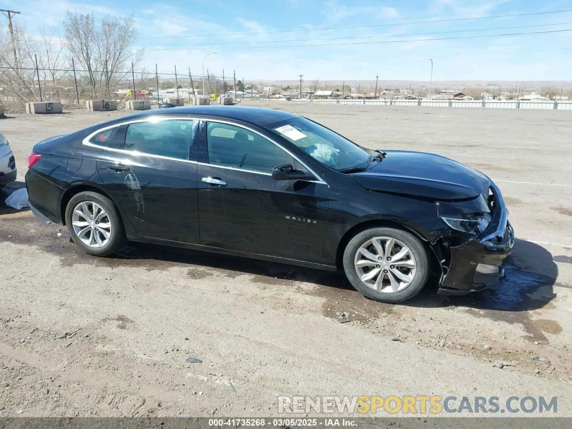 13 Photograph of a damaged car 1G1ZD5ST7MF065391 CHEVROLET MALIBU 2021