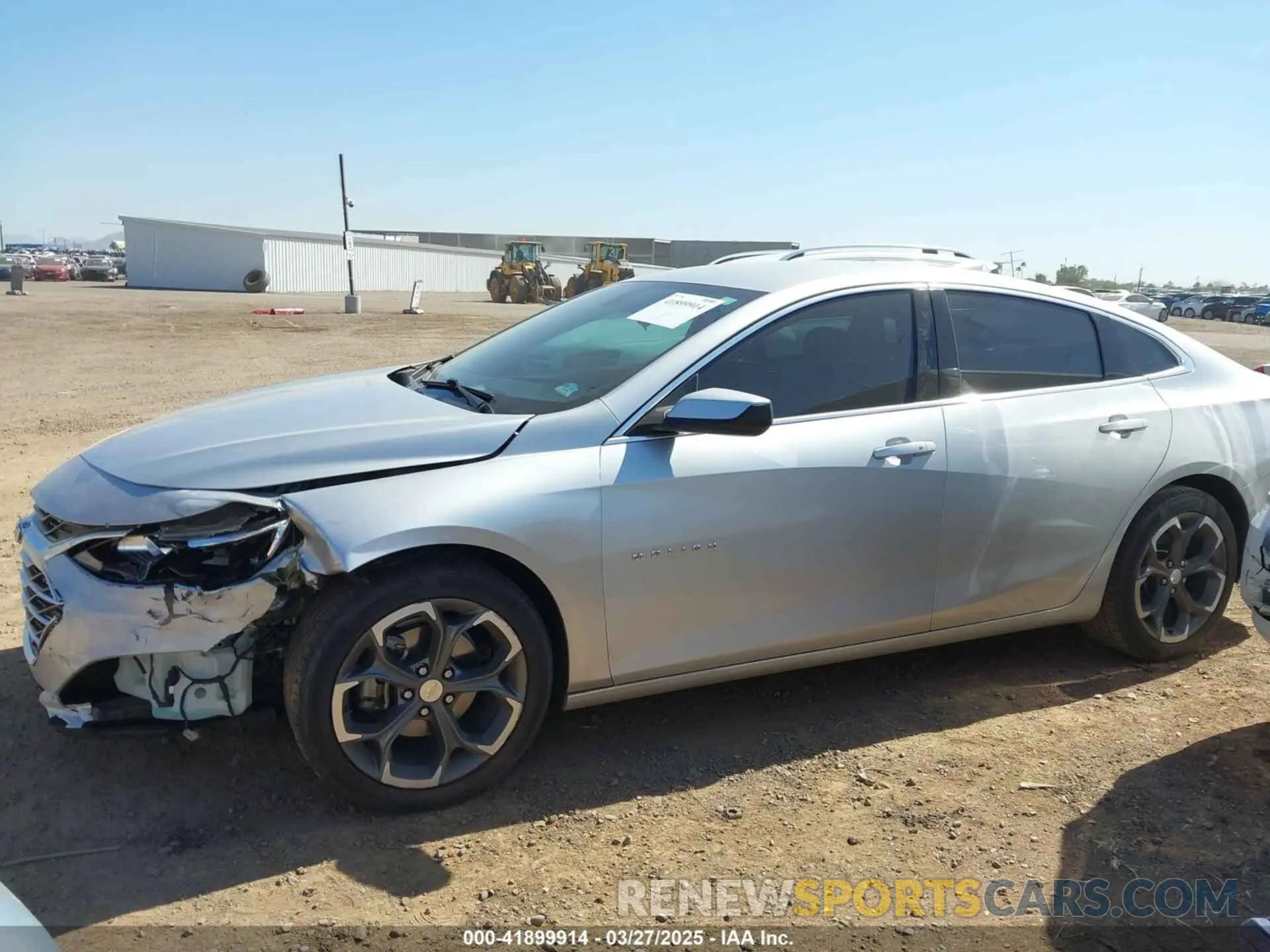 14 Photograph of a damaged car 1G1ZD5ST7MF074057 CHEVROLET MALIBU 2021