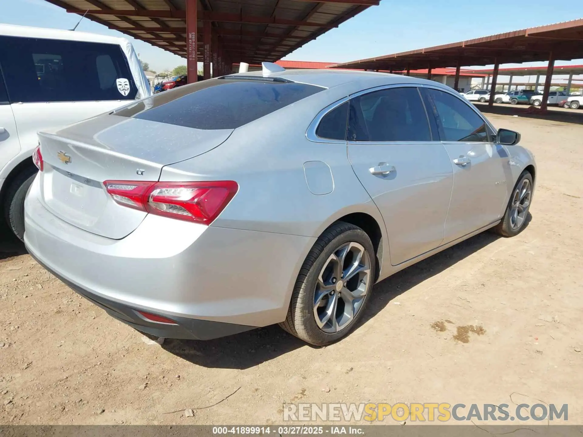 4 Photograph of a damaged car 1G1ZD5ST7MF074057 CHEVROLET MALIBU 2021
