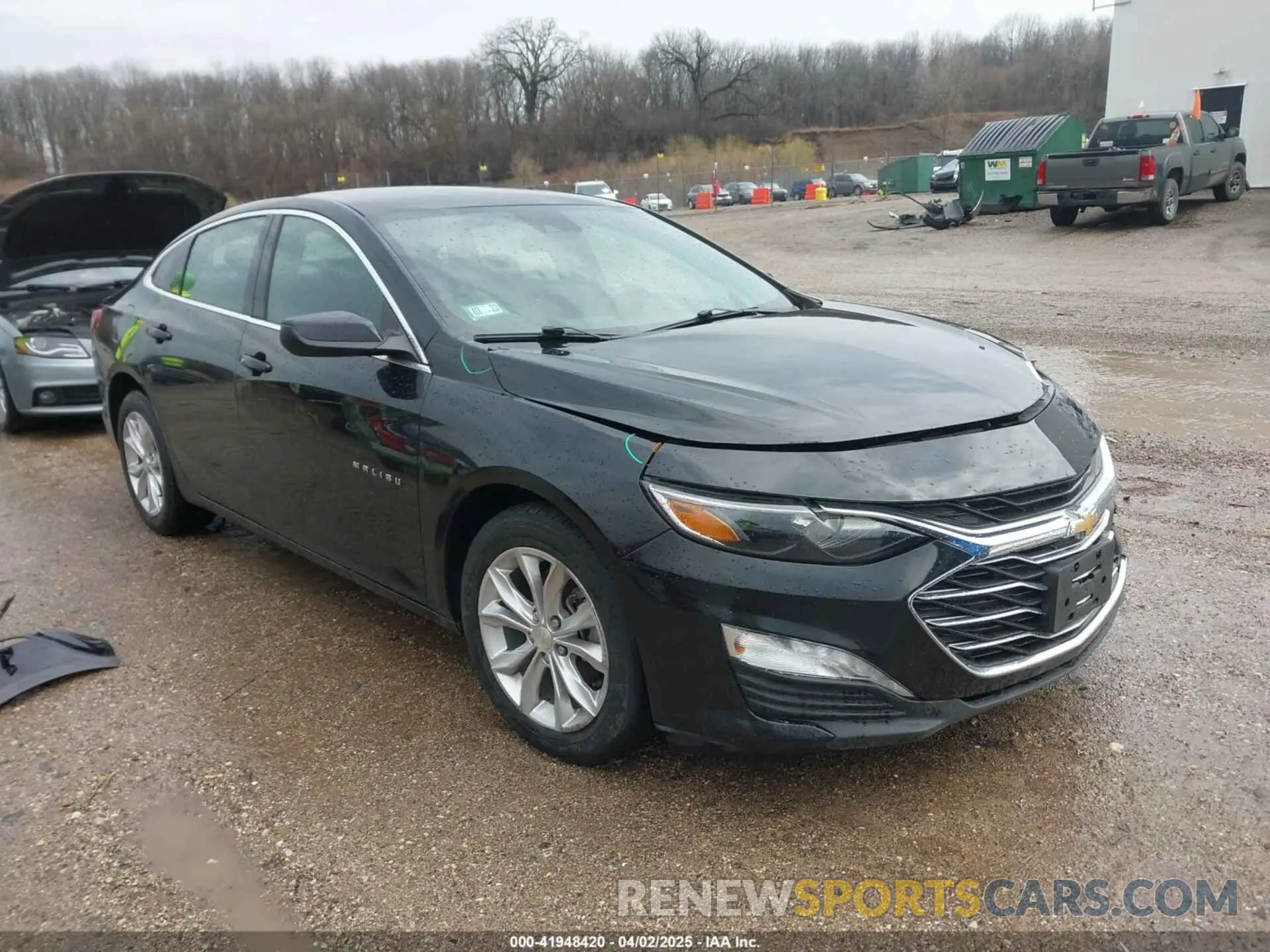 1 Photograph of a damaged car 1G1ZD5ST8MF003532 CHEVROLET MALIBU 2021