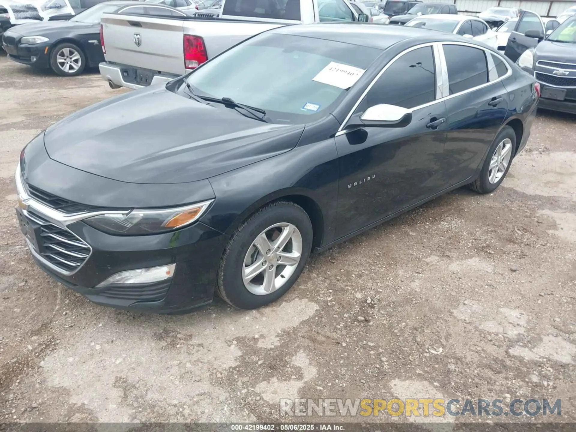 2 Photograph of a damaged car 1G1ZD5ST8MF004762 CHEVROLET MALIBU 2021