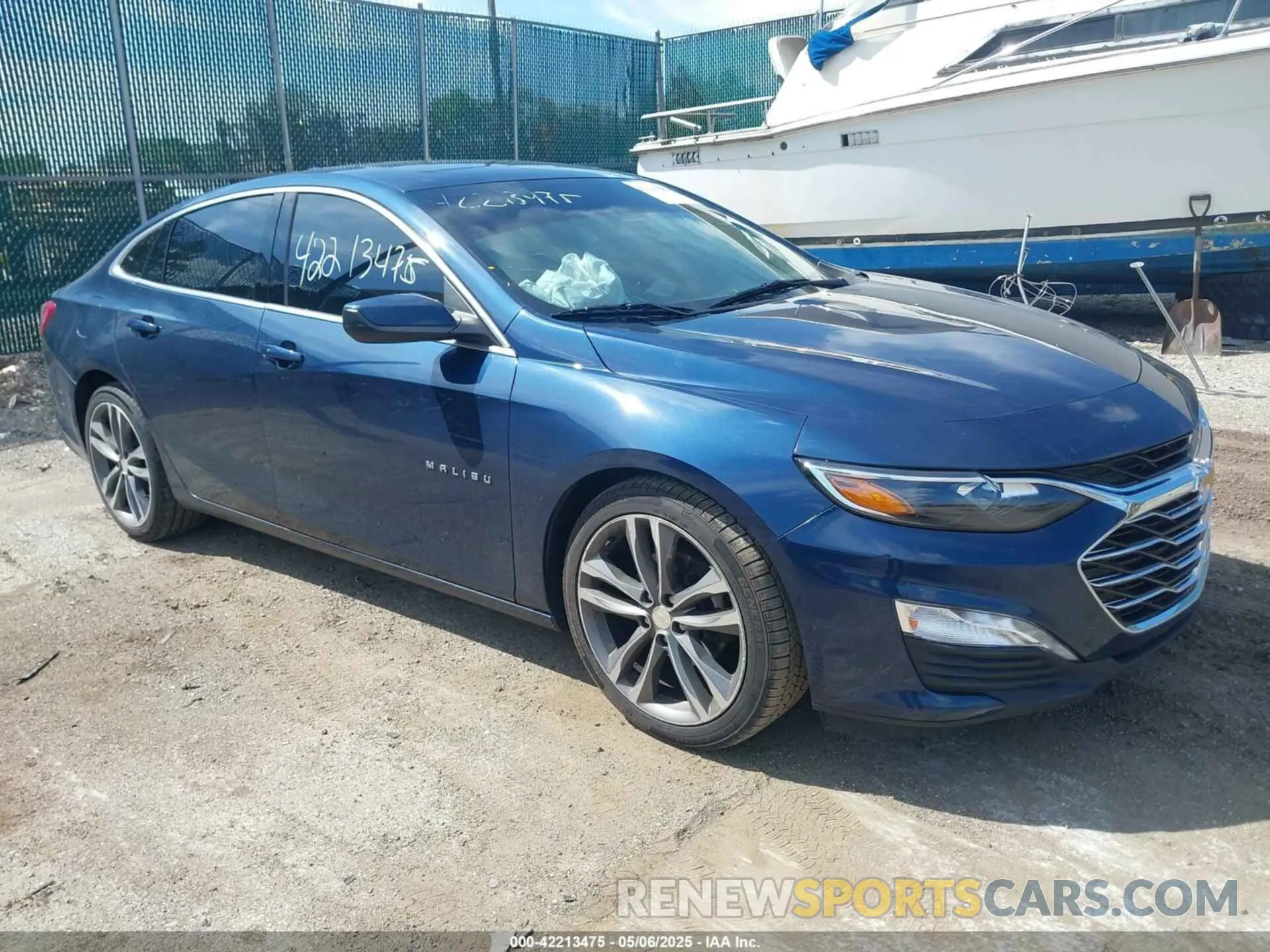 1 Photograph of a damaged car 1G1ZD5ST8MF005720 CHEVROLET MALIBU 2021