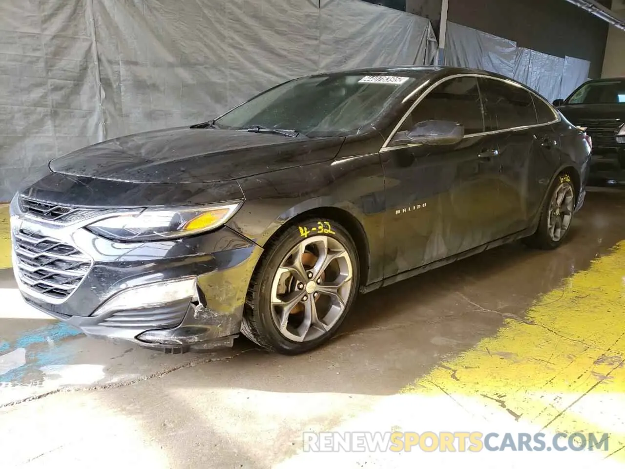 1 Photograph of a damaged car 1G1ZD5ST8MF016913 CHEVROLET MALIBU 2021
