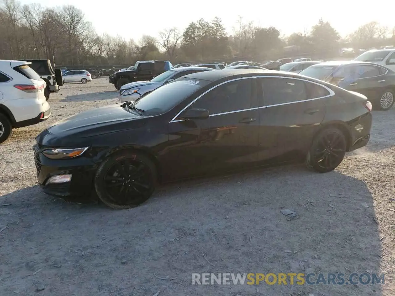 1 Photograph of a damaged car 1G1ZD5ST8MF019178 CHEVROLET MALIBU 2021