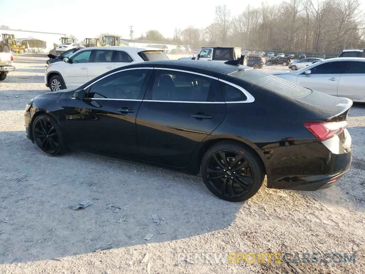 2 Photograph of a damaged car 1G1ZD5ST8MF019178 CHEVROLET MALIBU 2021