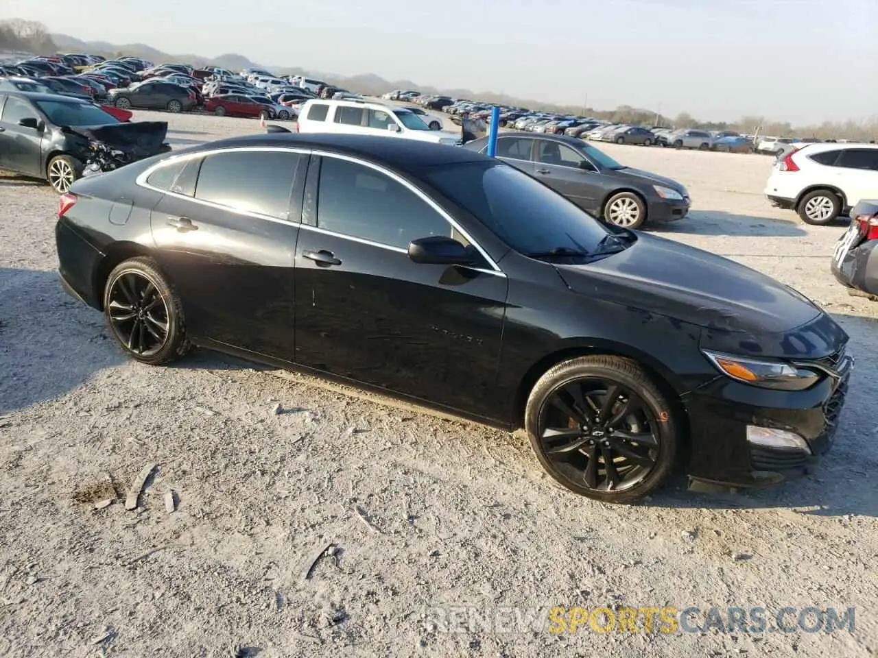 4 Photograph of a damaged car 1G1ZD5ST8MF019178 CHEVROLET MALIBU 2021