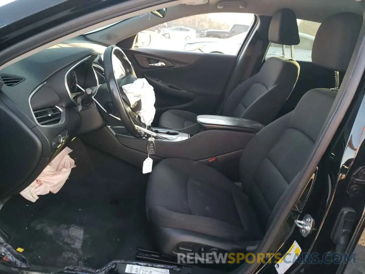 7 Photograph of a damaged car 1G1ZD5ST8MF019178 CHEVROLET MALIBU 2021