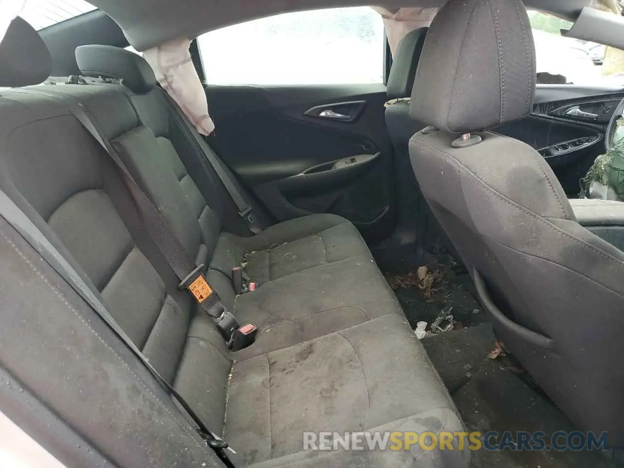 10 Photograph of a damaged car 1G1ZD5ST8MF025143 CHEVROLET MALIBU 2021