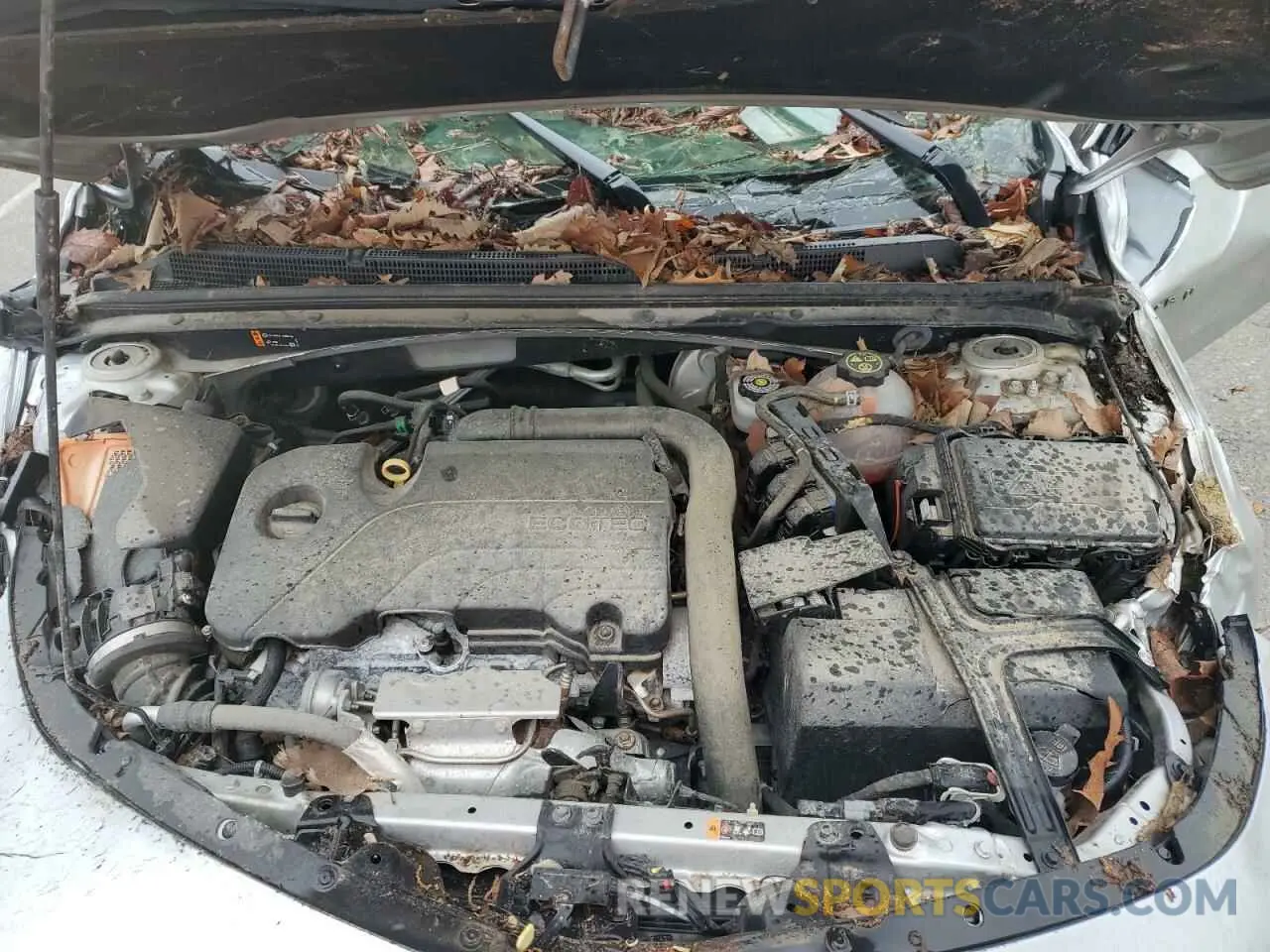 11 Photograph of a damaged car 1G1ZD5ST8MF025143 CHEVROLET MALIBU 2021