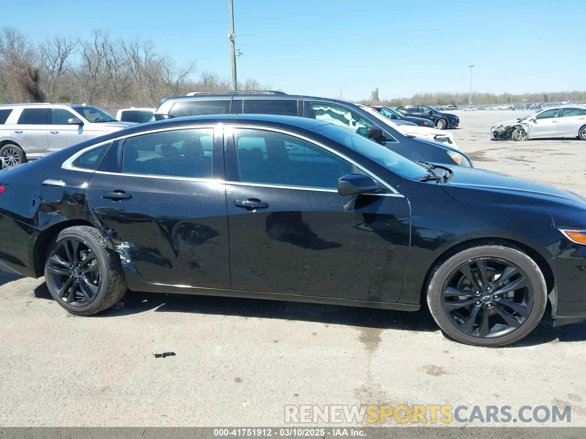 13 Photograph of a damaged car 1G1ZD5ST8MF025255 CHEVROLET MALIBU 2021