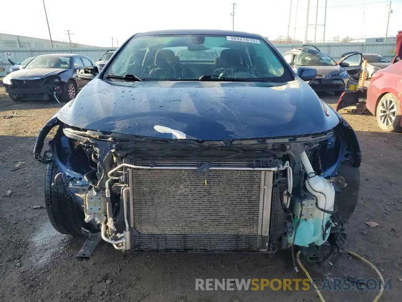 5 Photograph of a damaged car 1G1ZD5ST8MF026678 CHEVROLET MALIBU 2021