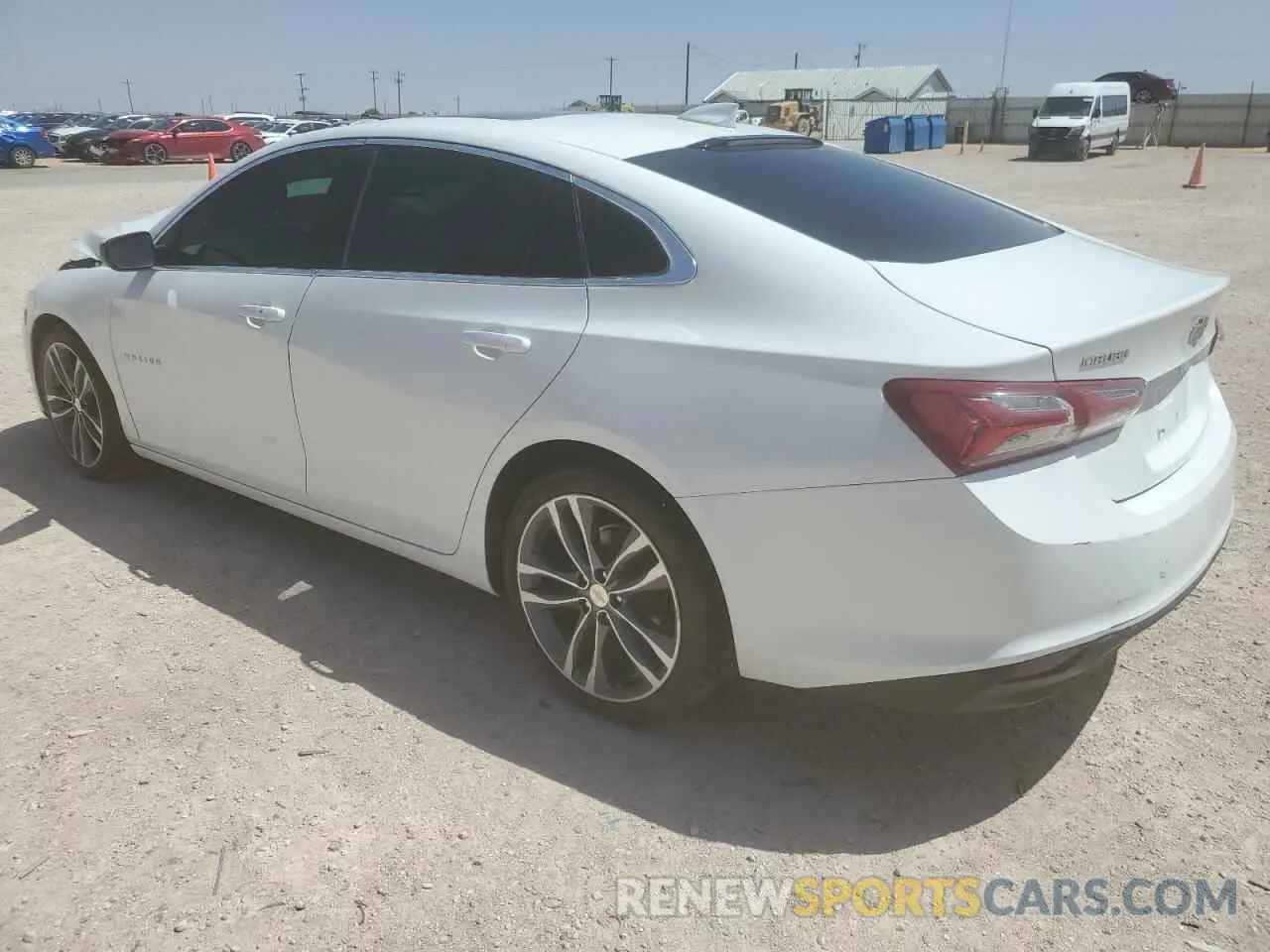2 Photograph of a damaged car 1G1ZD5ST8MF032920 CHEVROLET MALIBU 2021