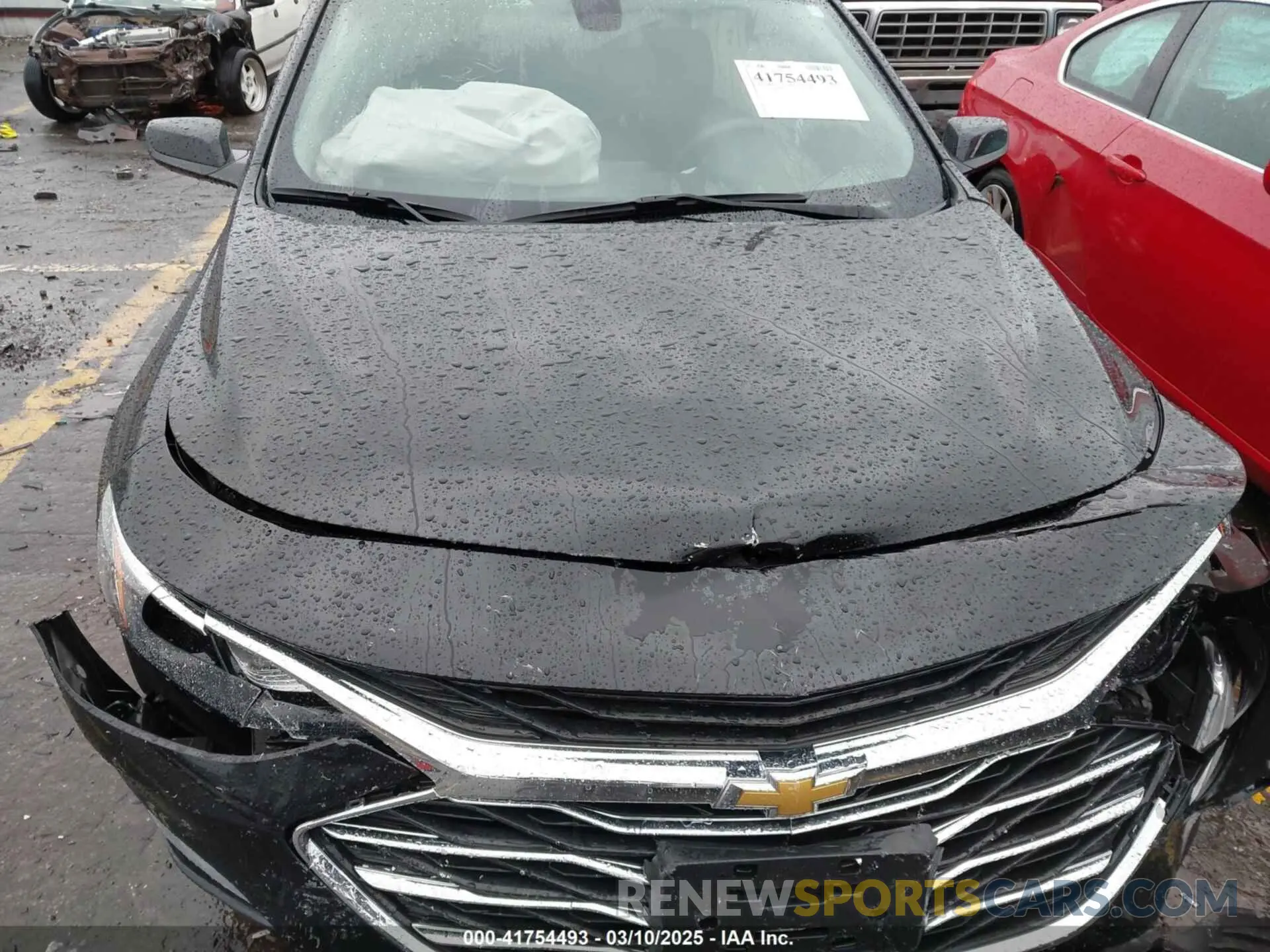 10 Photograph of a damaged car 1G1ZD5ST8MF034246 CHEVROLET MALIBU 2021
