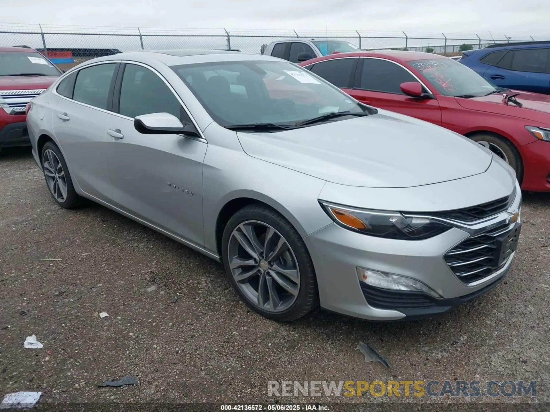 1 Photograph of a damaged car 1G1ZD5ST8MF054528 CHEVROLET MALIBU 2021