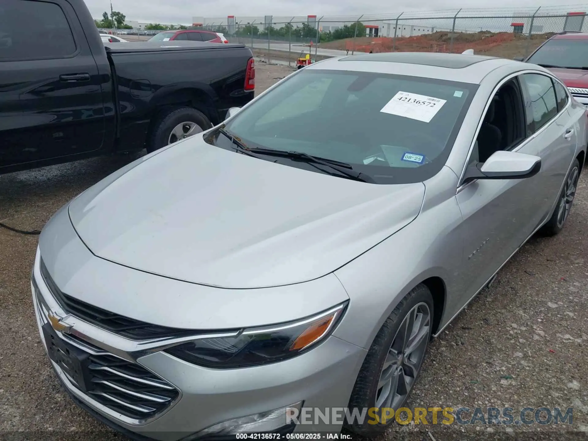 6 Photograph of a damaged car 1G1ZD5ST8MF054528 CHEVROLET MALIBU 2021