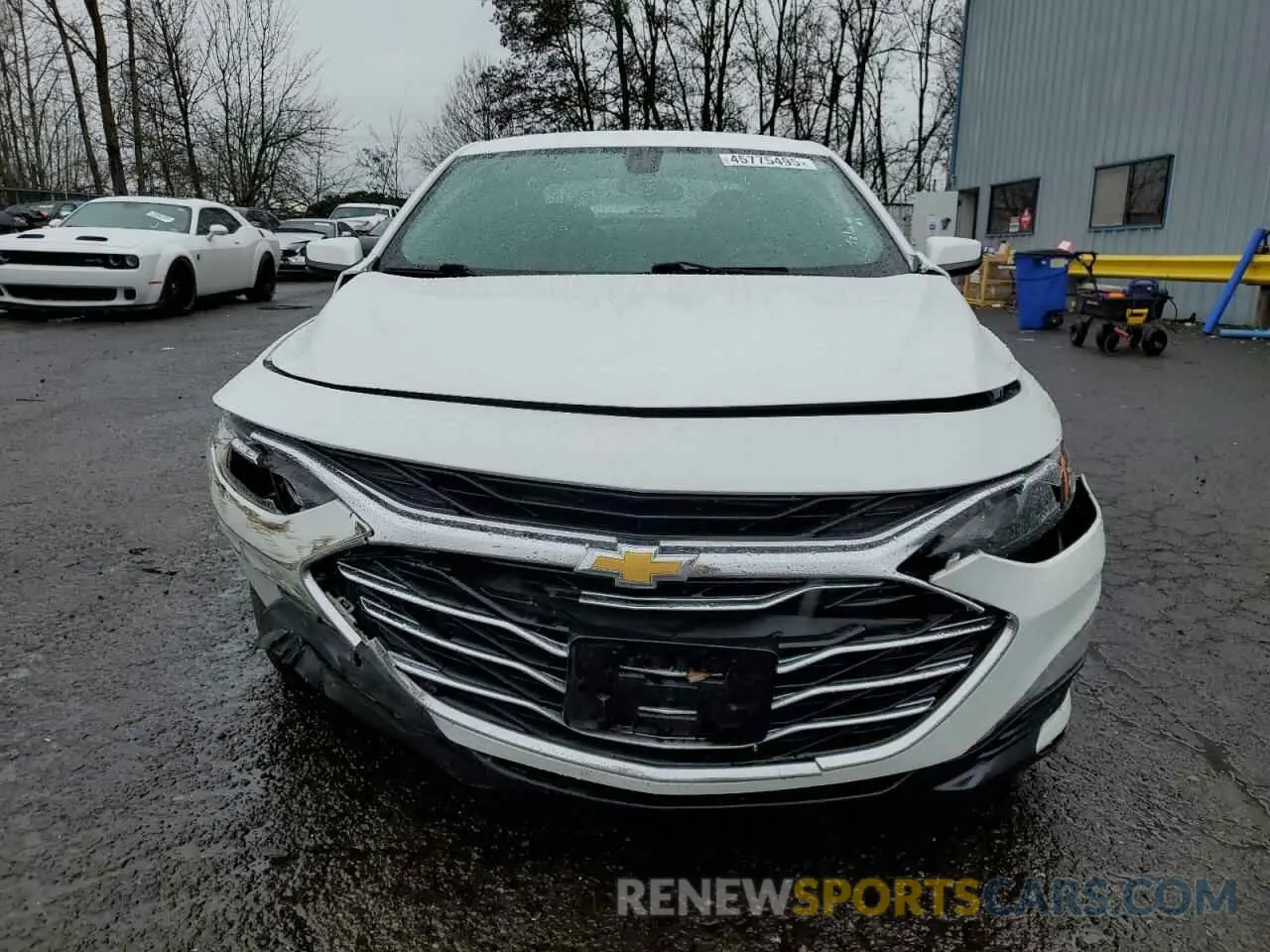 5 Photograph of a damaged car 1G1ZD5ST8MF060376 CHEVROLET MALIBU 2021