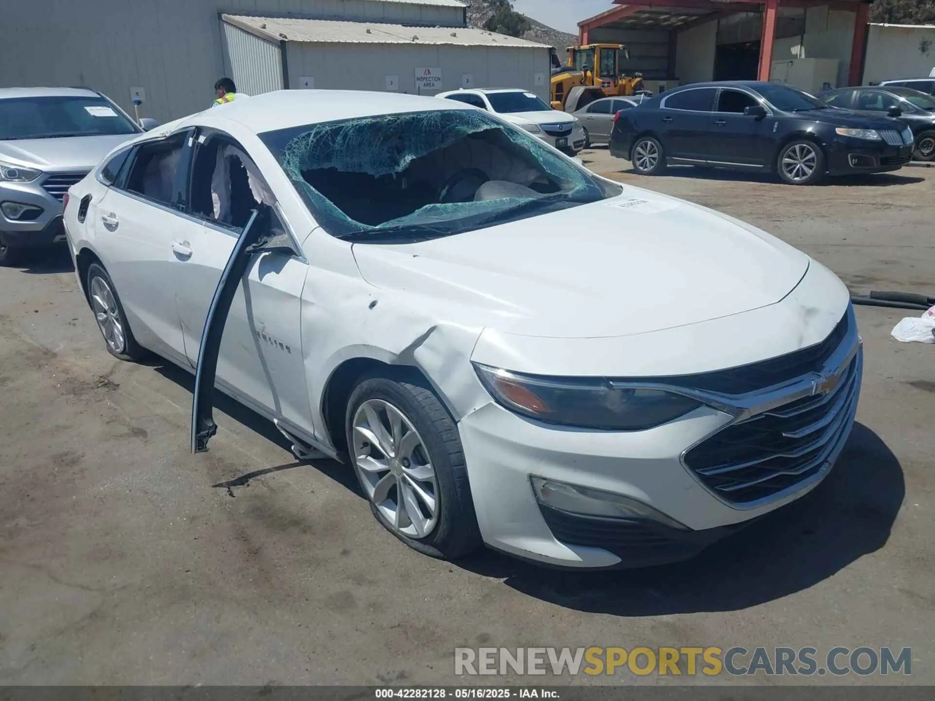 1 Photograph of a damaged car 1G1ZD5ST8MF065609 CHEVROLET MALIBU 2021