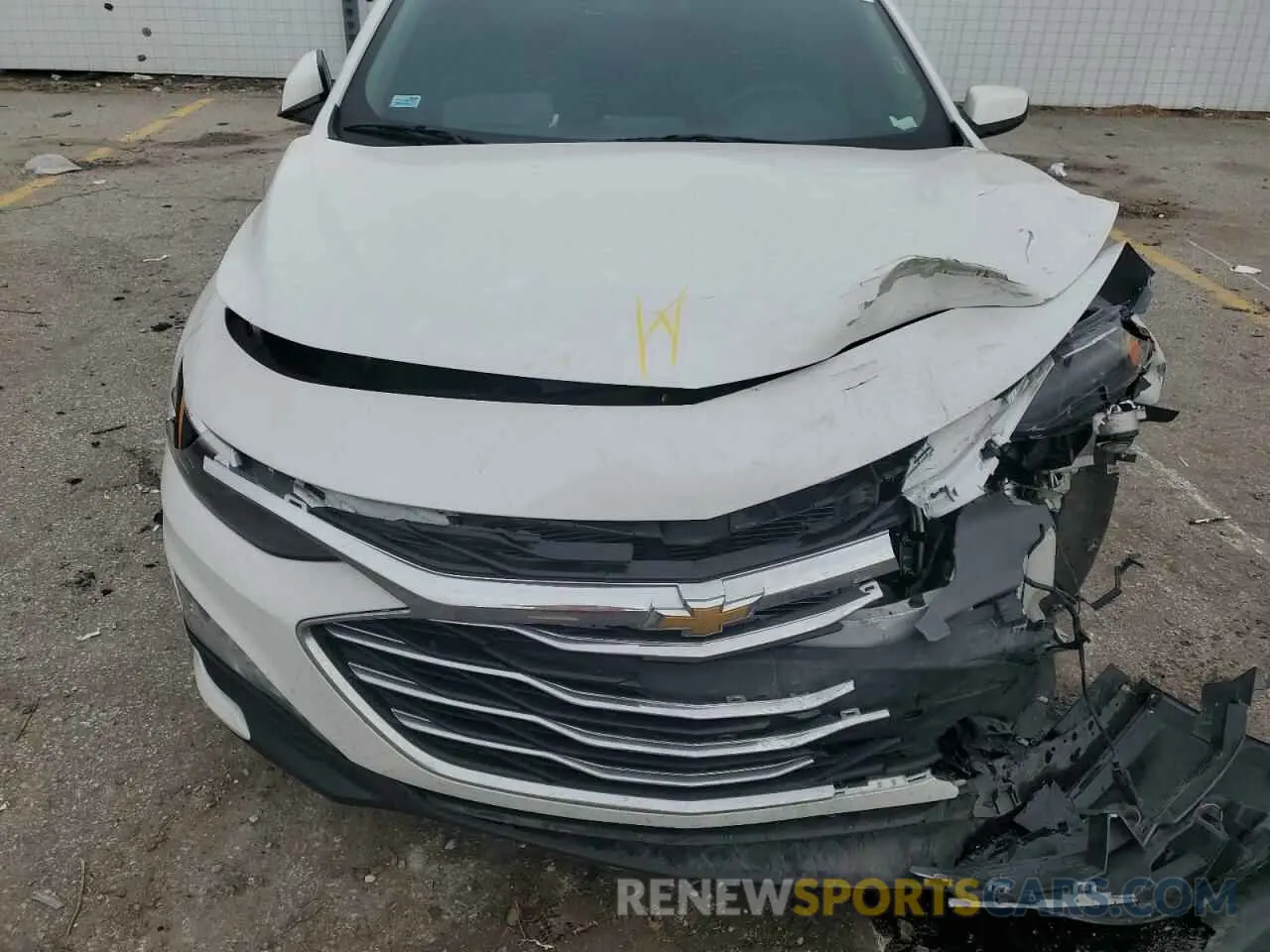 12 Photograph of a damaged car 1G1ZD5ST8MF070812 CHEVROLET MALIBU 2021