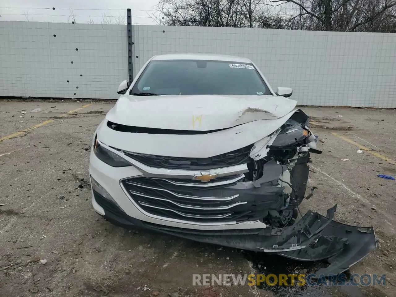 5 Photograph of a damaged car 1G1ZD5ST8MF070812 CHEVROLET MALIBU 2021