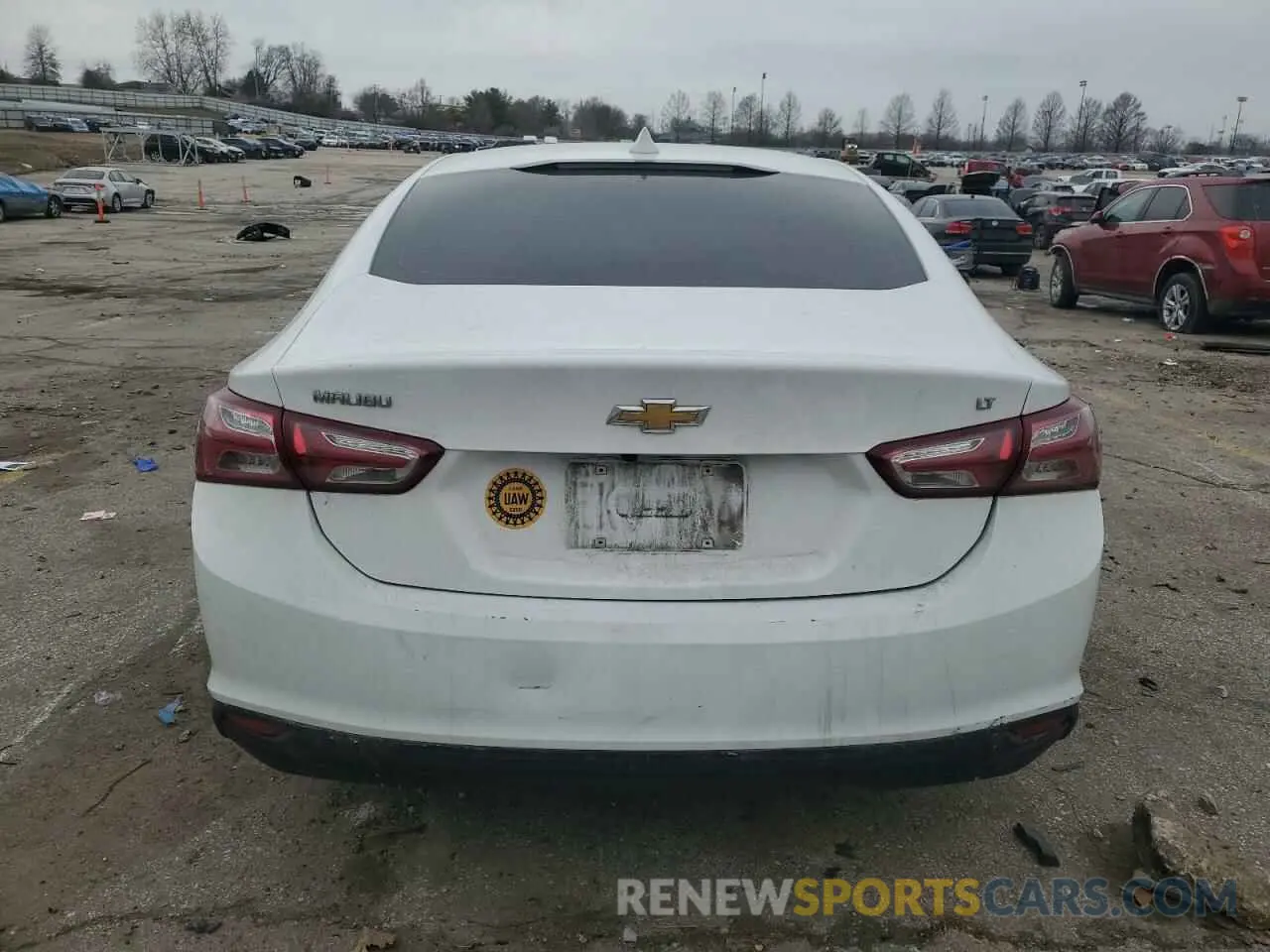 6 Photograph of a damaged car 1G1ZD5ST8MF070812 CHEVROLET MALIBU 2021