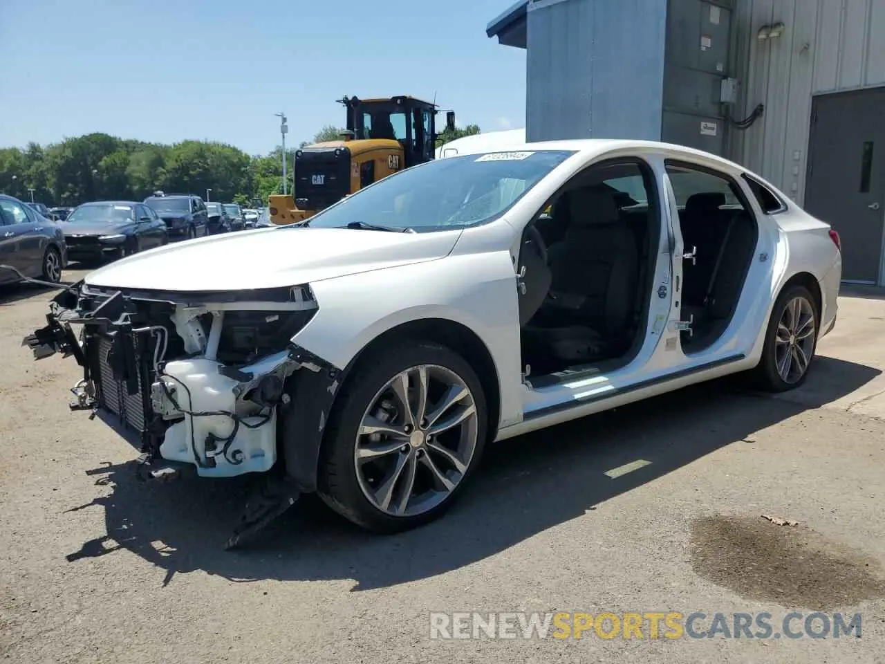 1 Photograph of a damaged car 1G1ZD5ST8MF073354 CHEVROLET MALIBU 2021