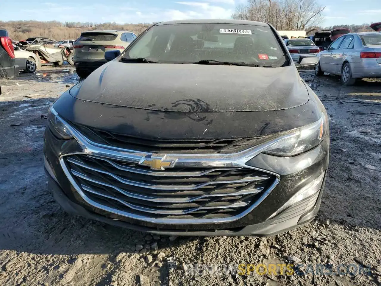7 Photograph of a damaged car 1G1ZD5ST9MF002938 CHEVROLET MALIBU 2021