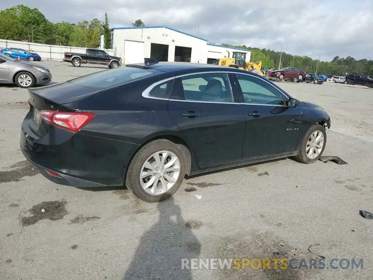 3 Photograph of a damaged car 1G1ZD5ST9MF005175 CHEVROLET MALIBU 2021