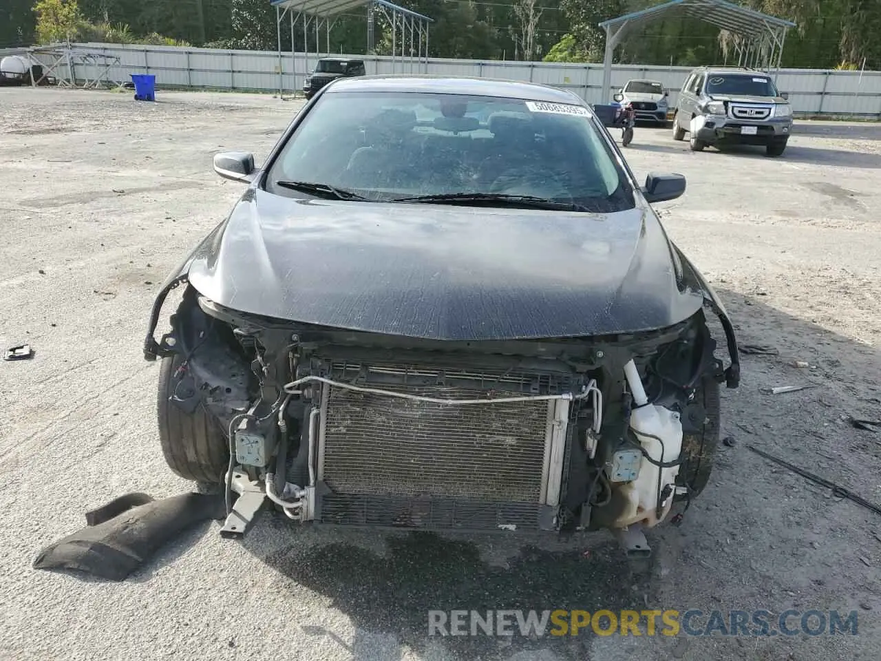 5 Photograph of a damaged car 1G1ZD5ST9MF005175 CHEVROLET MALIBU 2021