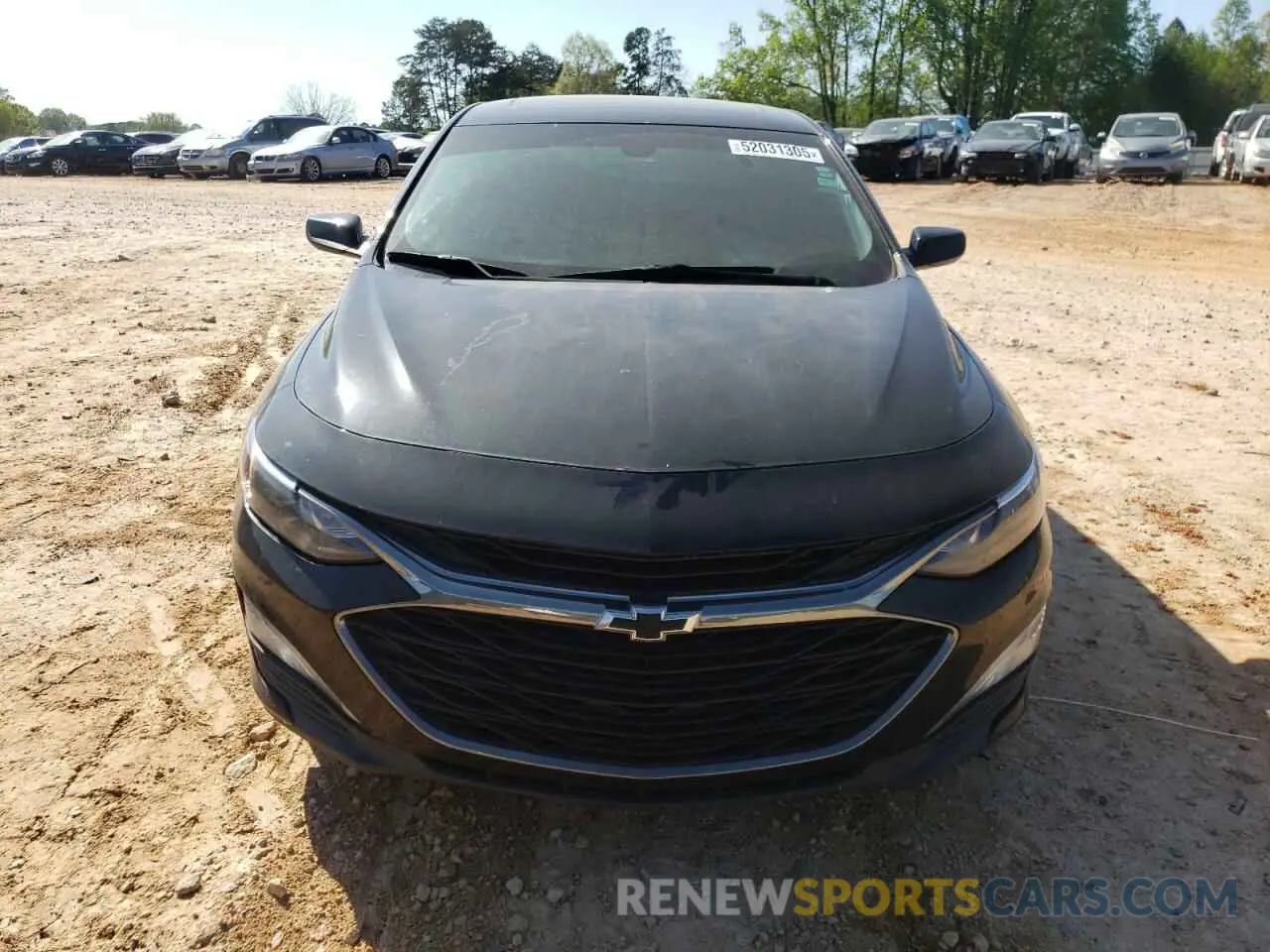 5 Photograph of a damaged car 1G1ZD5ST9MF014104 CHEVROLET MALIBU 2021