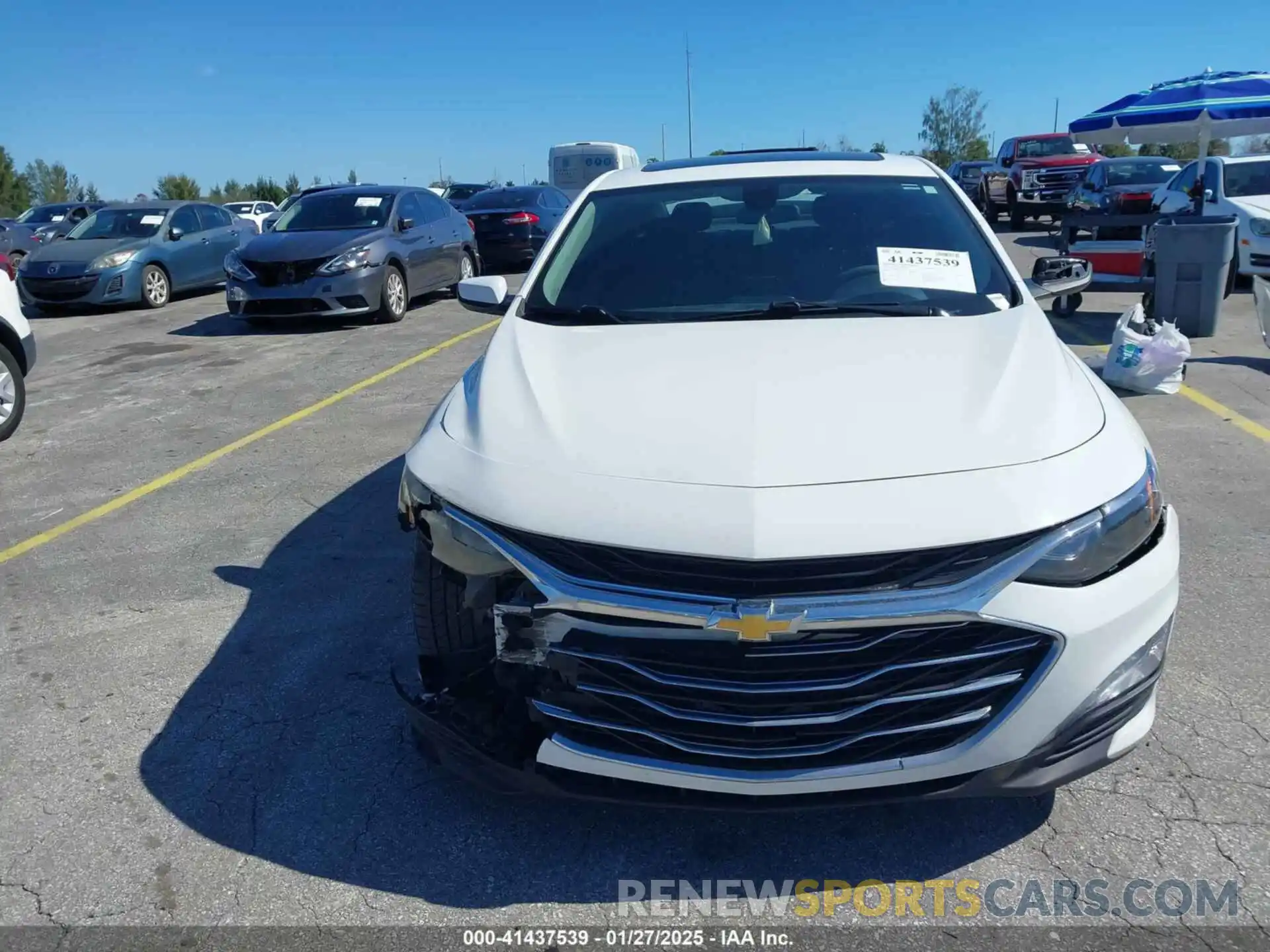 12 Photograph of a damaged car 1G1ZD5ST9MF015611 CHEVROLET MALIBU 2021