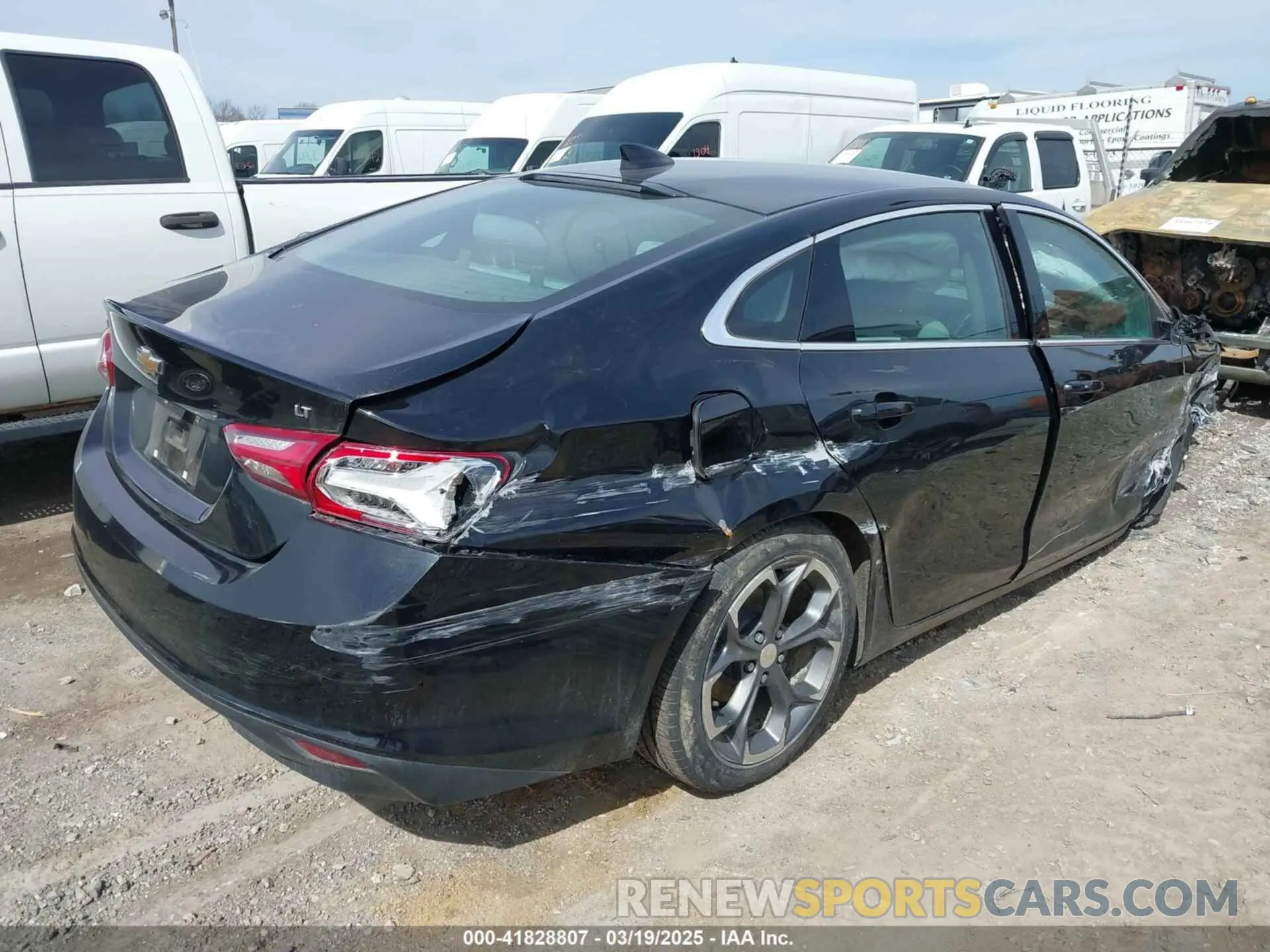 4 Photograph of a damaged car 1G1ZD5ST9MF016662 CHEVROLET MALIBU 2021