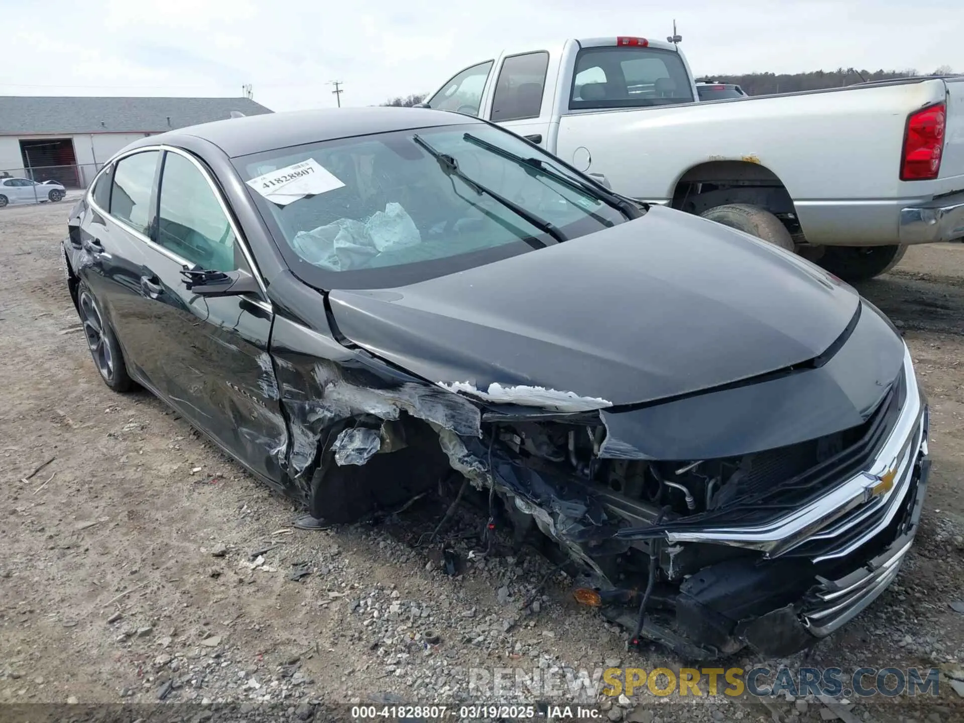 6 Photograph of a damaged car 1G1ZD5ST9MF016662 CHEVROLET MALIBU 2021
