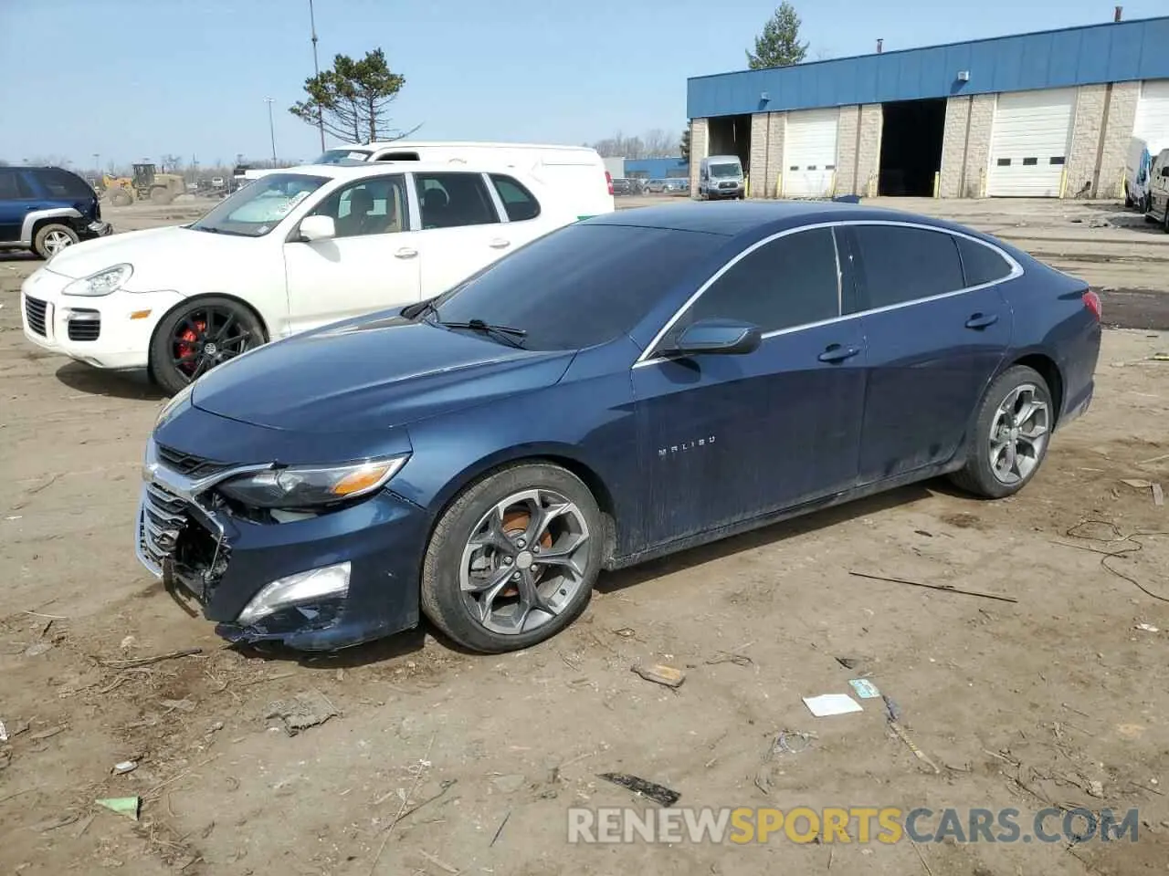 1 Photograph of a damaged car 1G1ZD5ST9MF019108 CHEVROLET MALIBU 2021