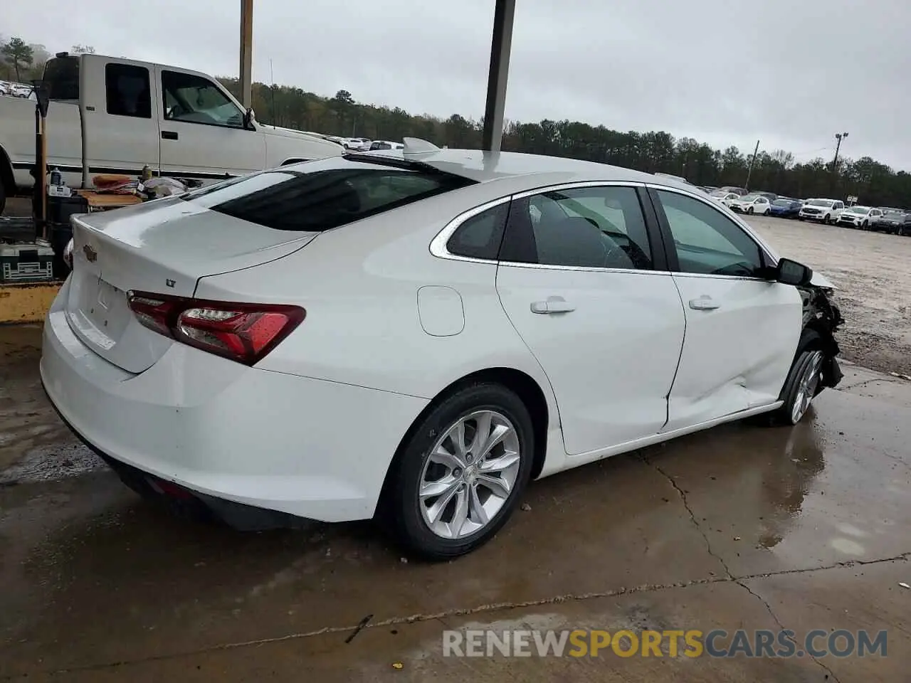 3 Photograph of a damaged car 1G1ZD5ST9MF022185 CHEVROLET MALIBU 2021