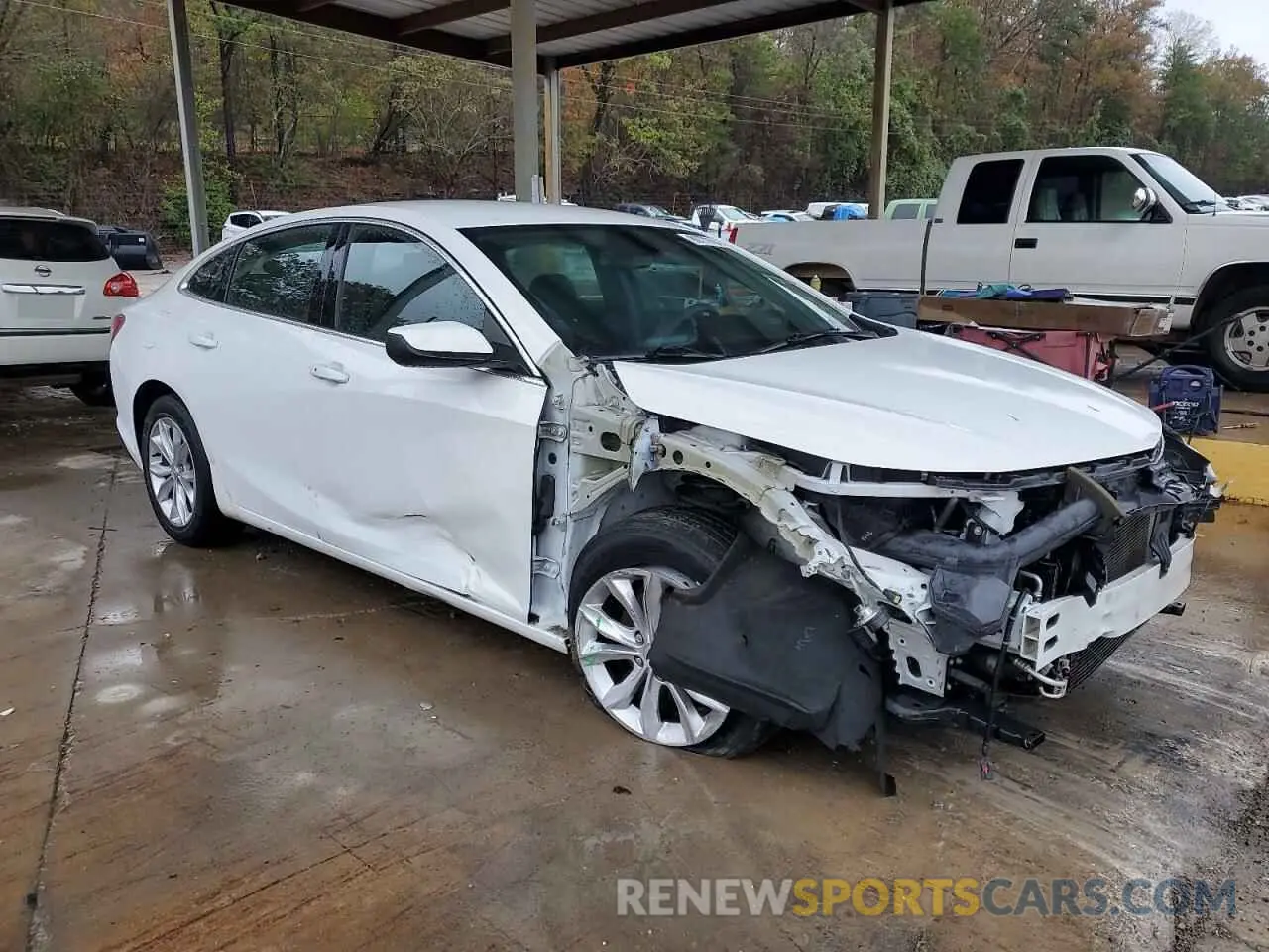 4 Photograph of a damaged car 1G1ZD5ST9MF022185 CHEVROLET MALIBU 2021