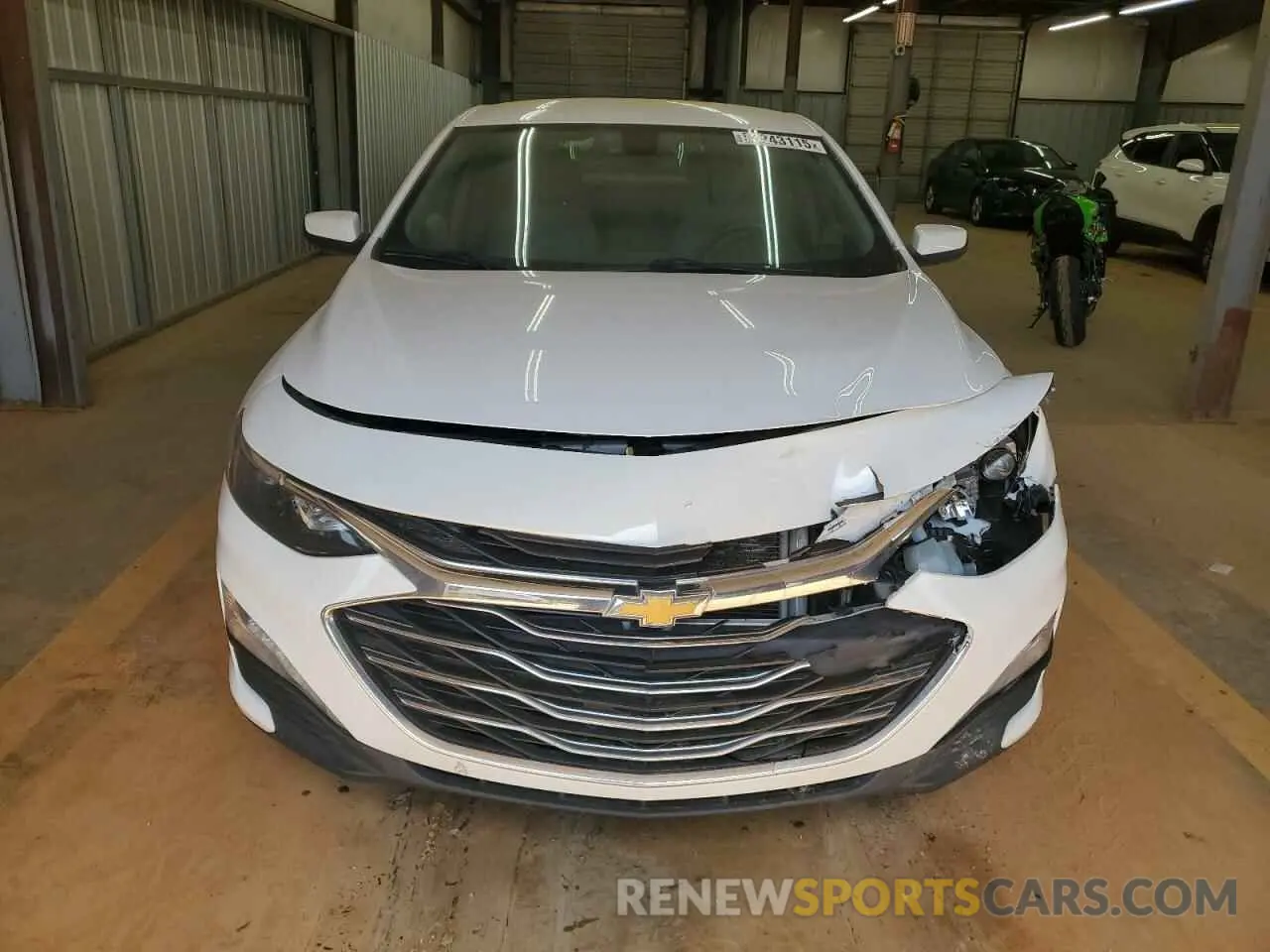 5 Photograph of a damaged car 1G1ZD5ST9MF028424 CHEVROLET MALIBU 2021