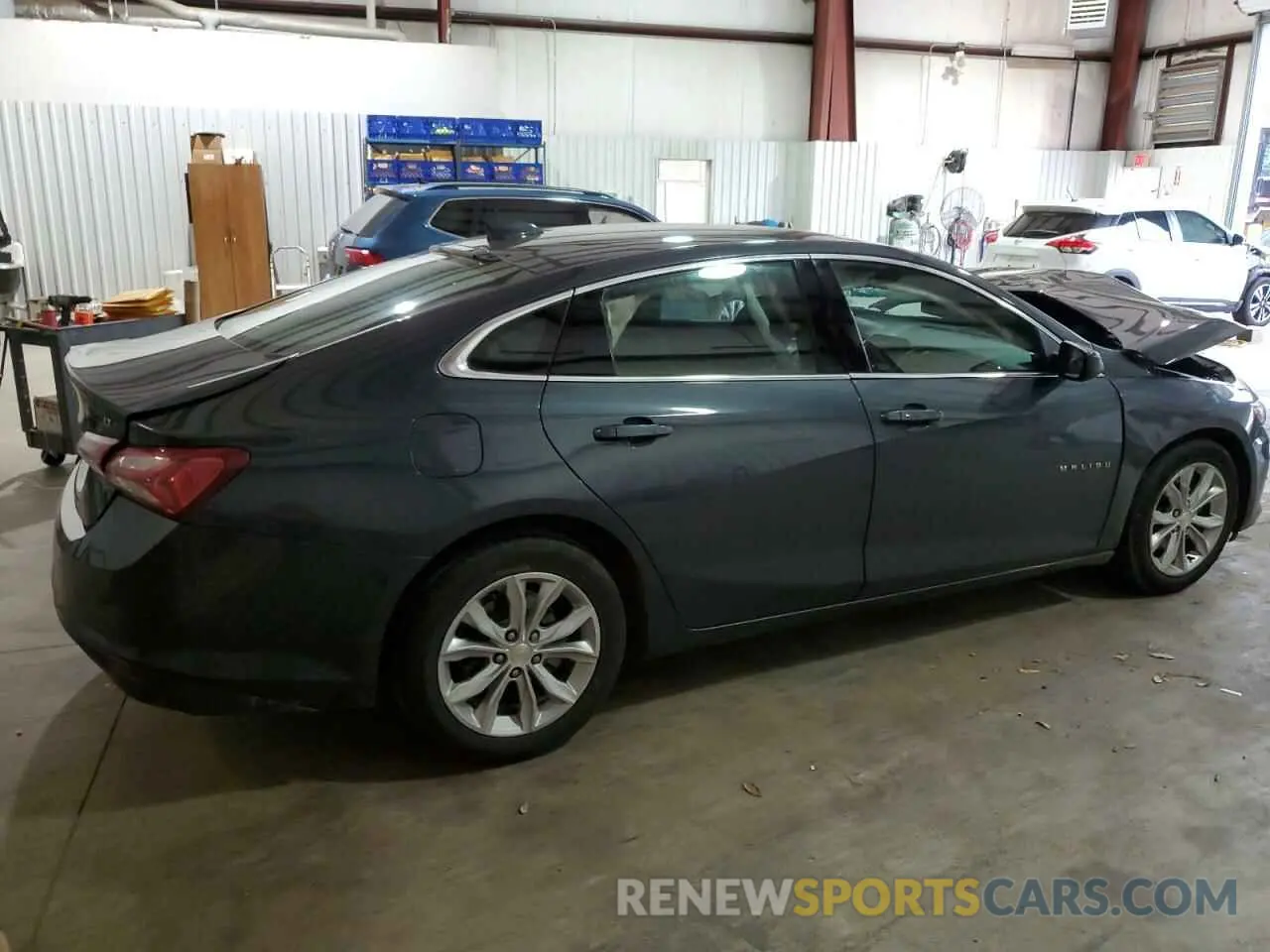 3 Photograph of a damaged car 1G1ZD5ST9MF030576 CHEVROLET MALIBU 2021