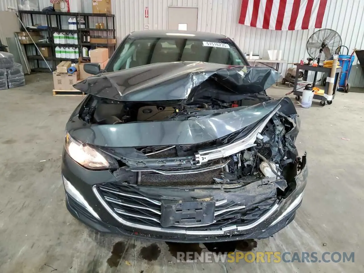 5 Photograph of a damaged car 1G1ZD5ST9MF030576 CHEVROLET MALIBU 2021
