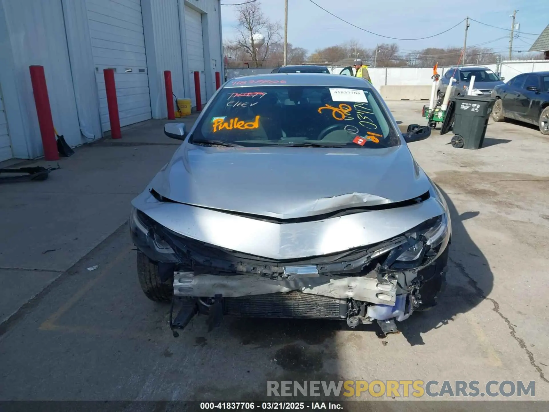 13 Photograph of a damaged car 1G1ZD5ST9MF034742 CHEVROLET MALIBU 2021