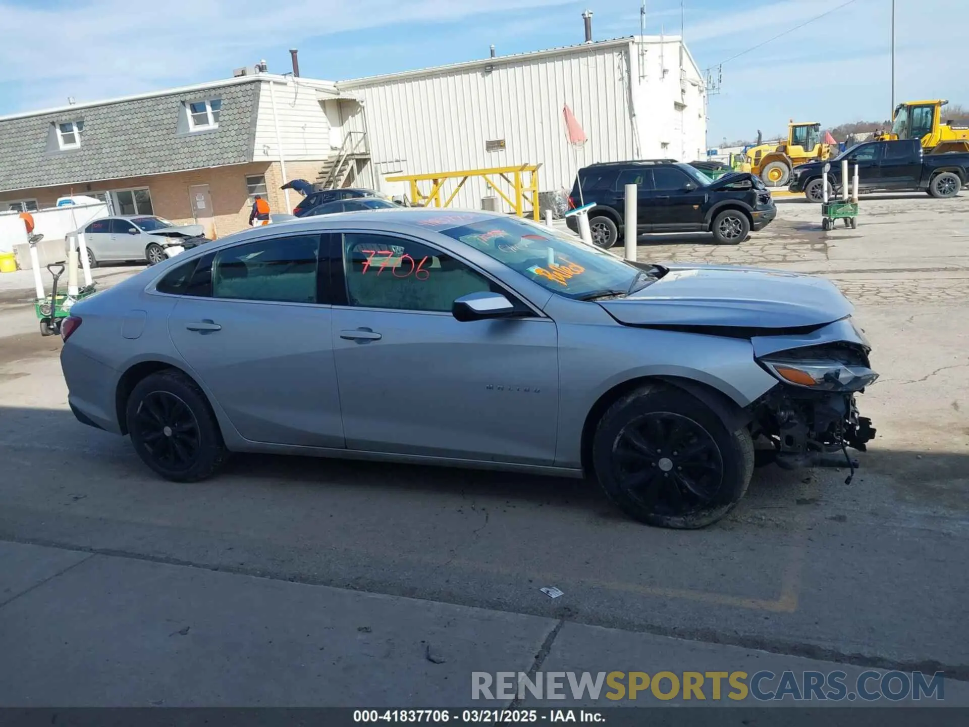14 Photograph of a damaged car 1G1ZD5ST9MF034742 CHEVROLET MALIBU 2021