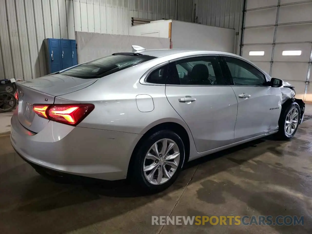 3 Photograph of a damaged car 1G1ZD5ST9MF043666 CHEVROLET MALIBU 2021