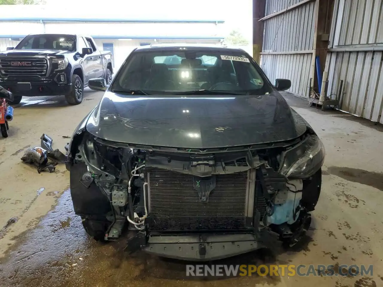 5 Photograph of a damaged car 1G1ZD5ST9MF058006 CHEVROLET MALIBU 2021