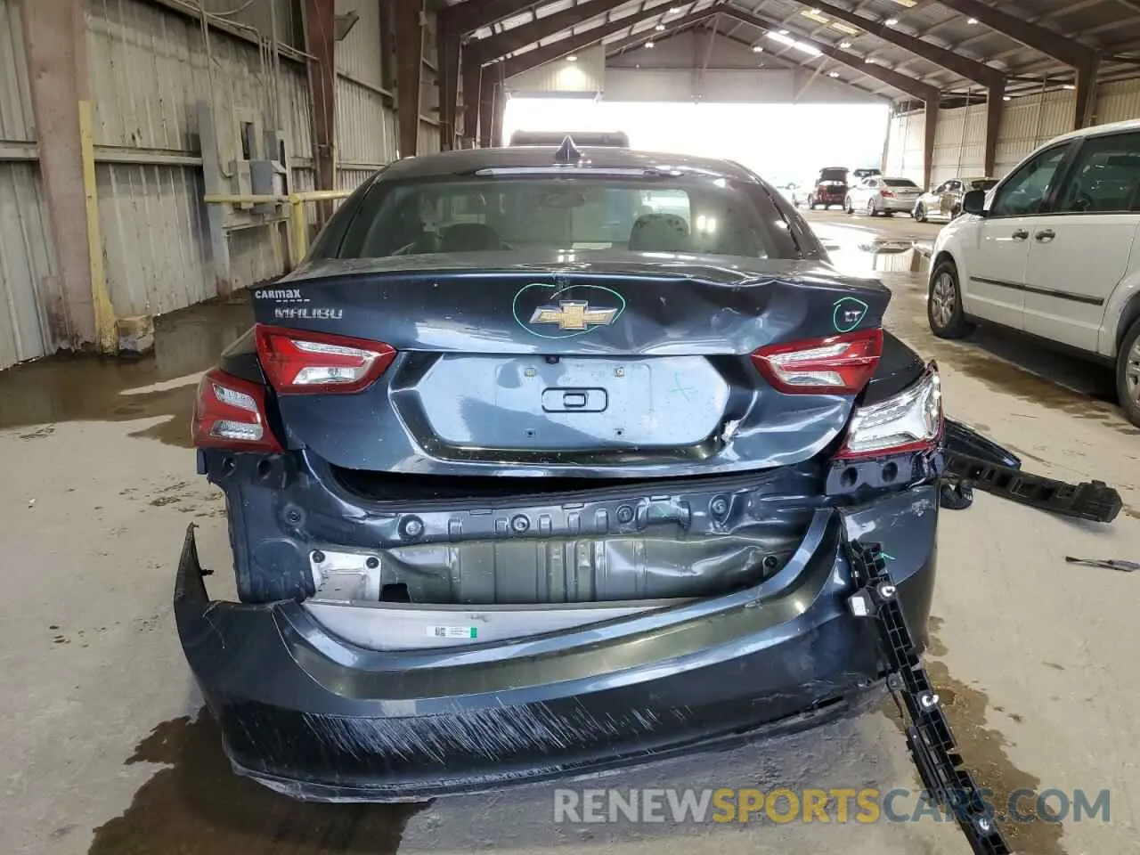 6 Photograph of a damaged car 1G1ZD5ST9MF058006 CHEVROLET MALIBU 2021
