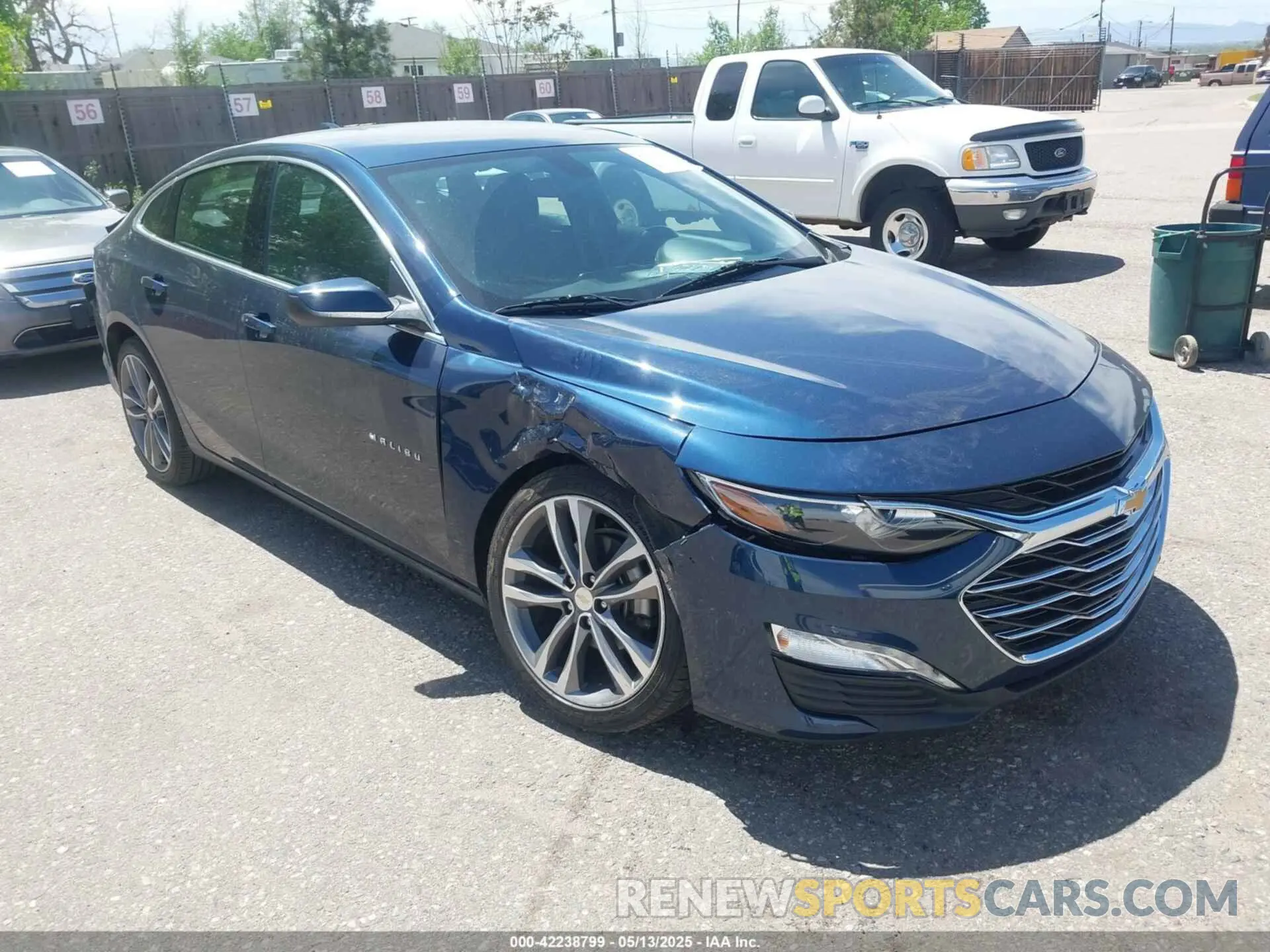 1 Photograph of a damaged car 1G1ZD5ST9MF064064 CHEVROLET MALIBU 2021