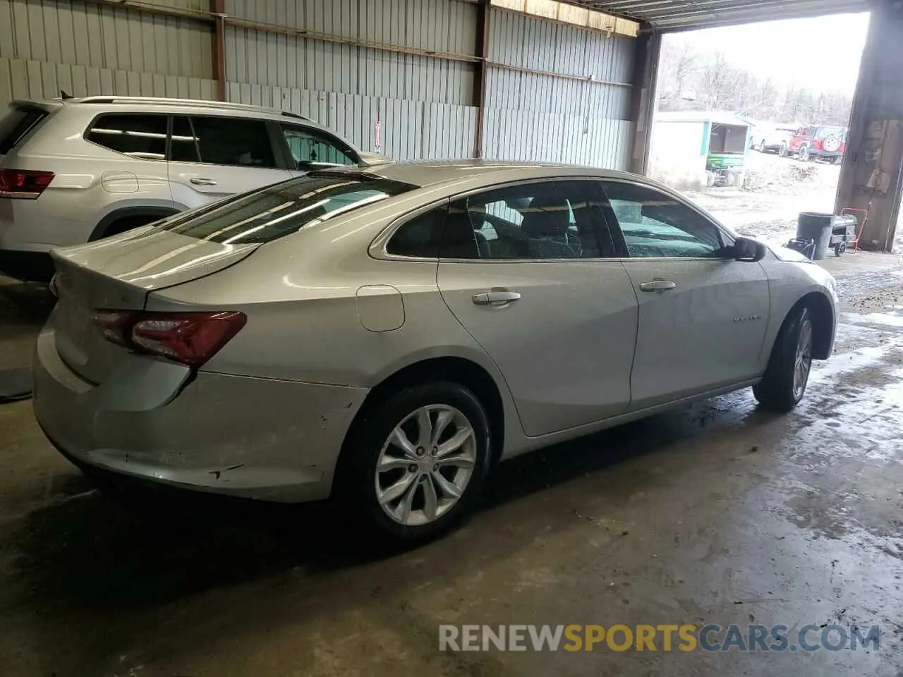 3 Photograph of a damaged car 1G1ZD5ST9MF067997 CHEVROLET MALIBU 2021