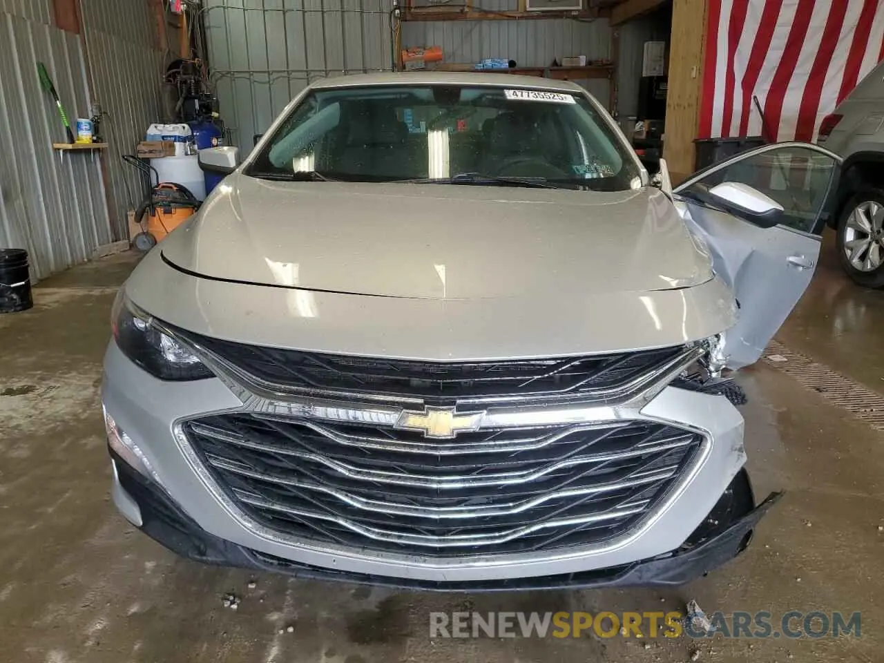 5 Photograph of a damaged car 1G1ZD5ST9MF067997 CHEVROLET MALIBU 2021