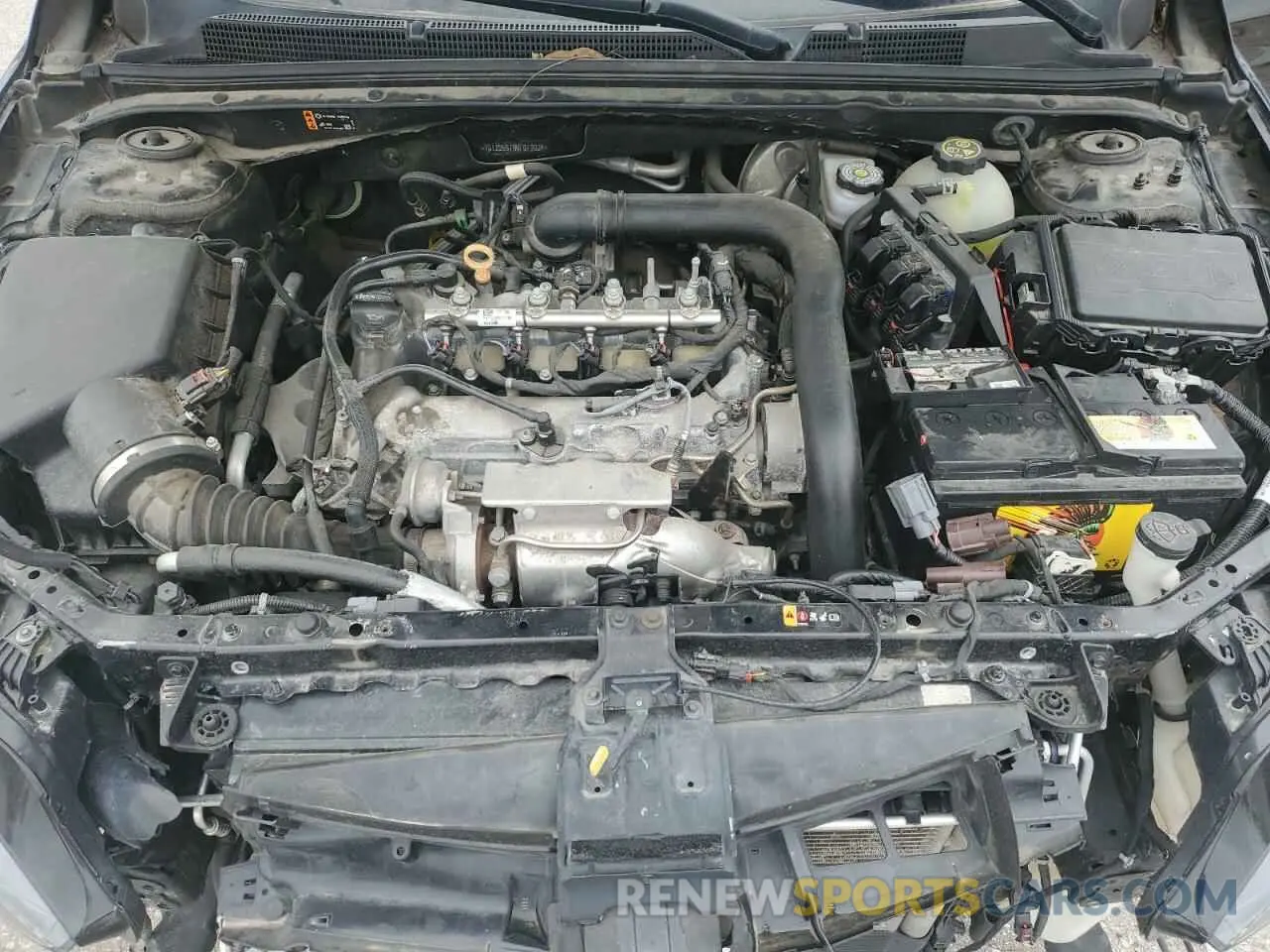 11 Photograph of a damaged car 1G1ZD5ST9MF073024 CHEVROLET MALIBU 2021